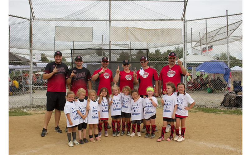 Cutest bunch of ball players! (Our 5u teams)